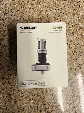 Shure MV88 Portable Lightning Connector Microphone